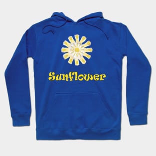 Bright Yellow Sun Flower Mandala Hoodie